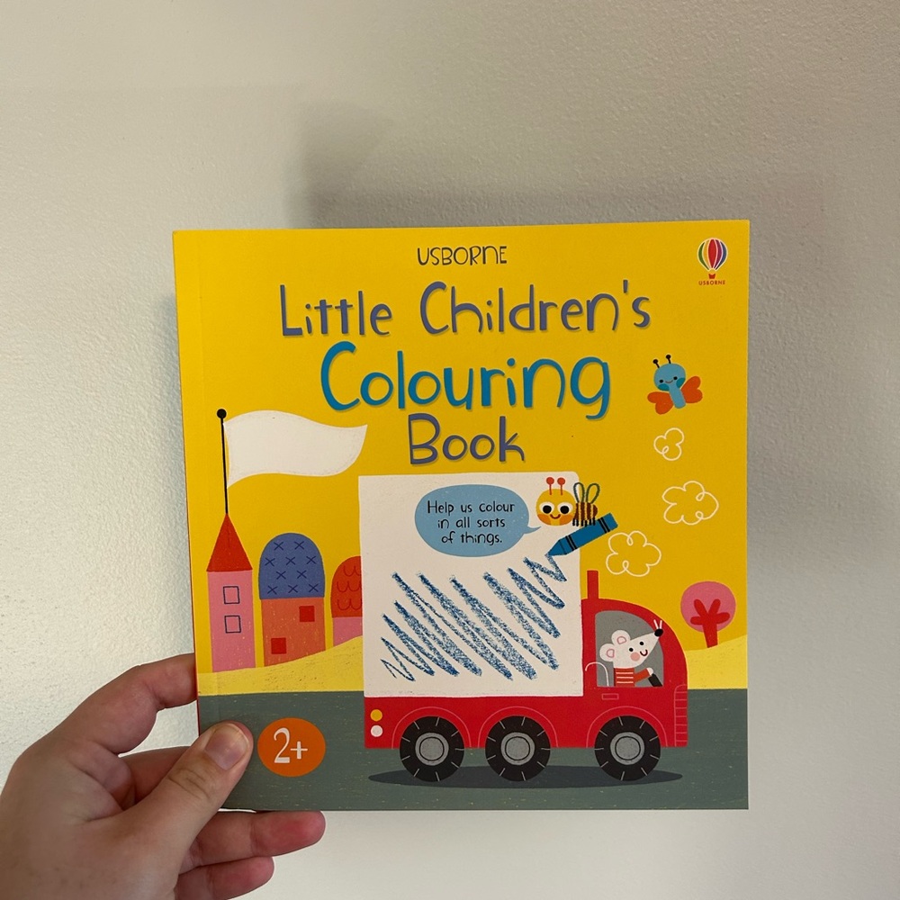 NEW Usborne Little Children's Colouring Book